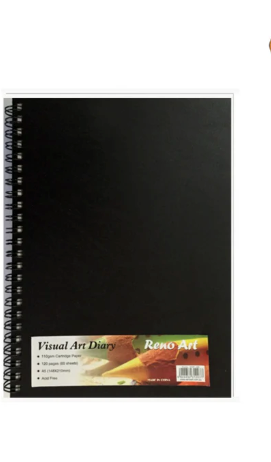 Visual Art Diary Premium A4