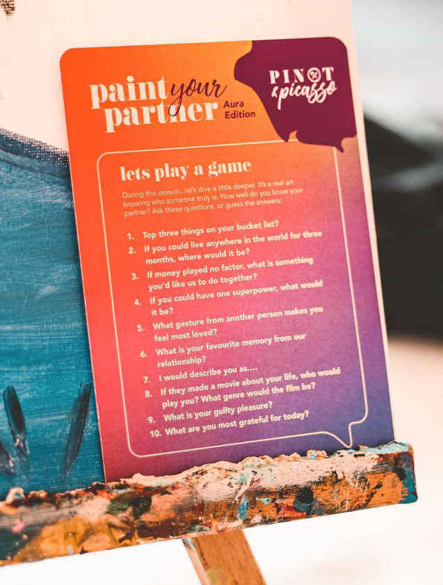Paint Your Partner Aura Cards