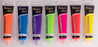 Neon Night Paint  -  12 x 7 colours 75mL Tube
