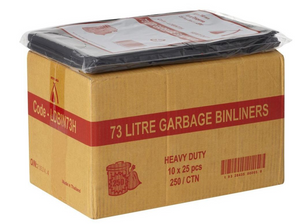 73L Bin Liner-250Bags